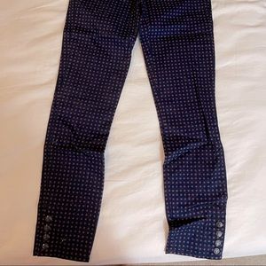 Tory butch floral pants jeans size 24 new with tags